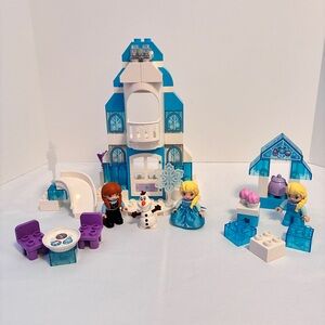 Lego Duplo Frozen Ice Castle #10899 & Elsa and Olaf's Tea Party #10920 Retired
